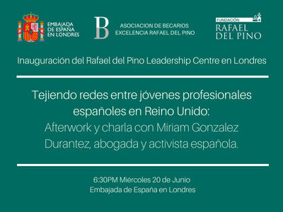 Inaguración del Rafael del Pino Leadership Centre en Londres