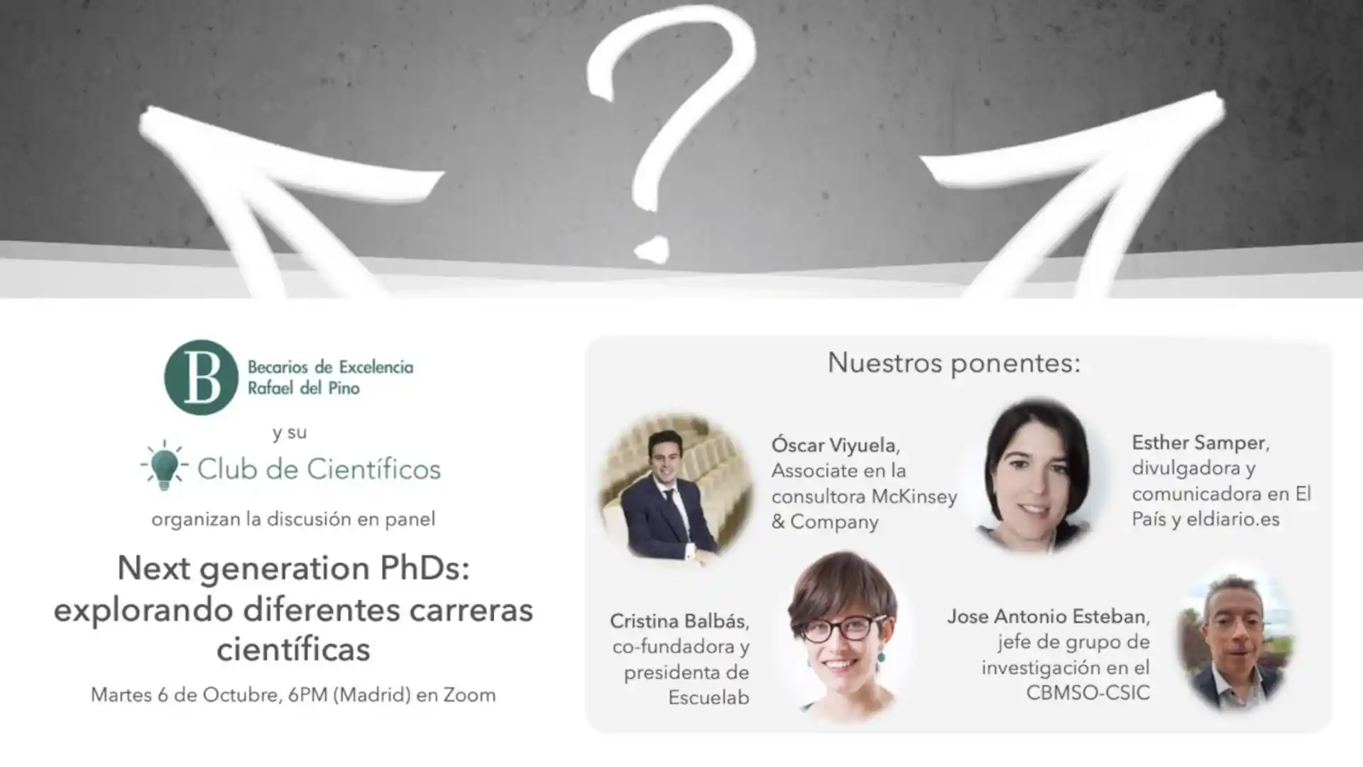 Explorando diferentes carreras científicas